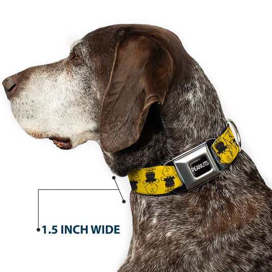 Peanuts Charlie Brown Seatbelt Dog Collar - Licensed | The Peanuts Store-6