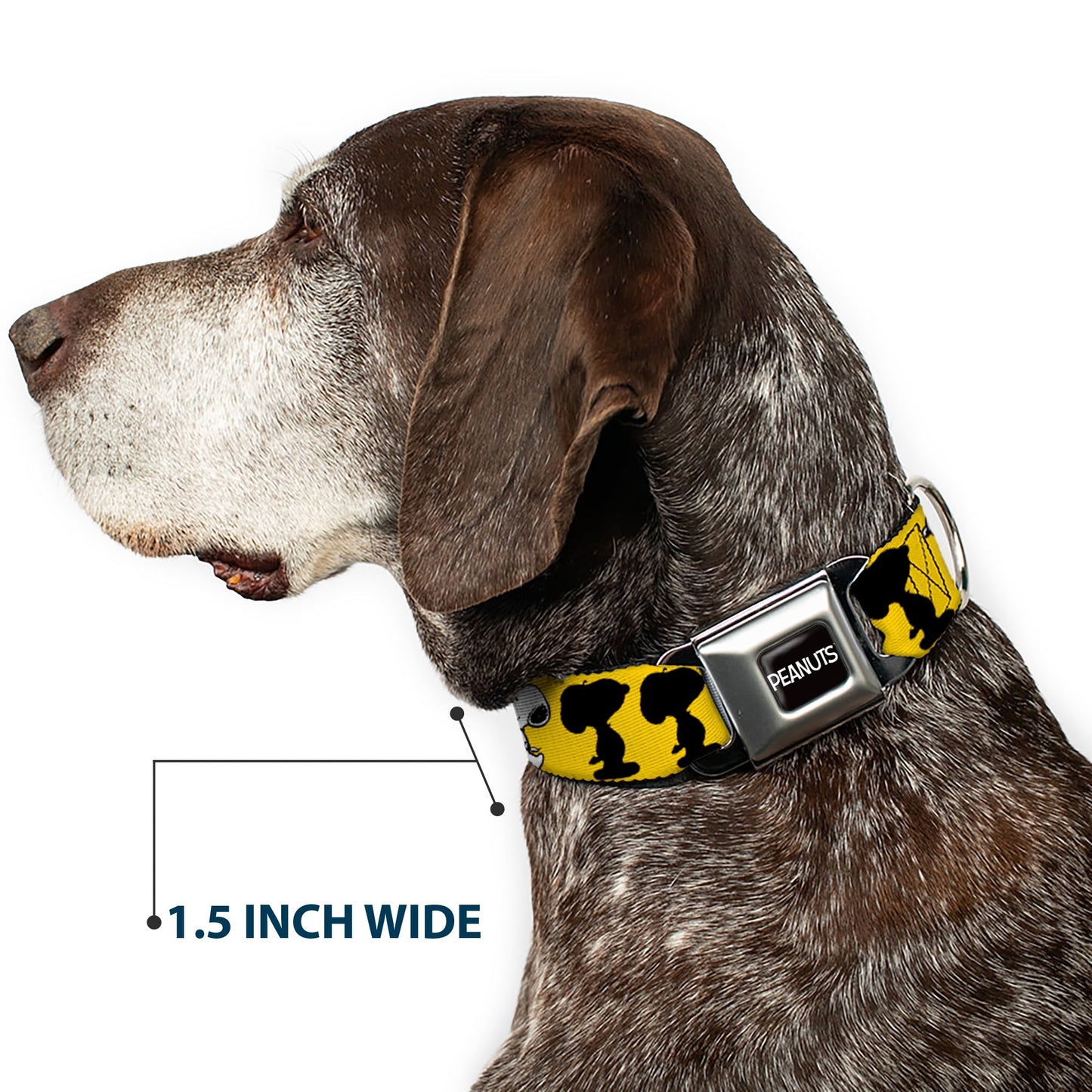 Snoopy Dog Collar - Seatbelt Buckle Design