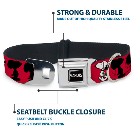 Snoopy Dog Seatbelt Collar - Authentic Buckle | The Peanuts Store-3