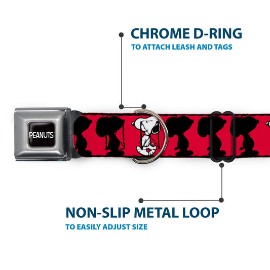 Snoopy Dog Seatbelt Collar - Authentic Buckle | The Peanuts Store-4