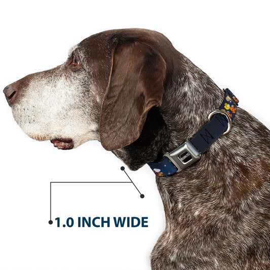 Peanuts Astronauts Seatbelt Buckle Dog Collar-5