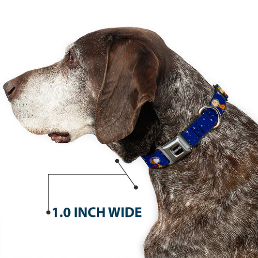 Peanuts Astronauts Dog Seatbelt Buckle Collar-5