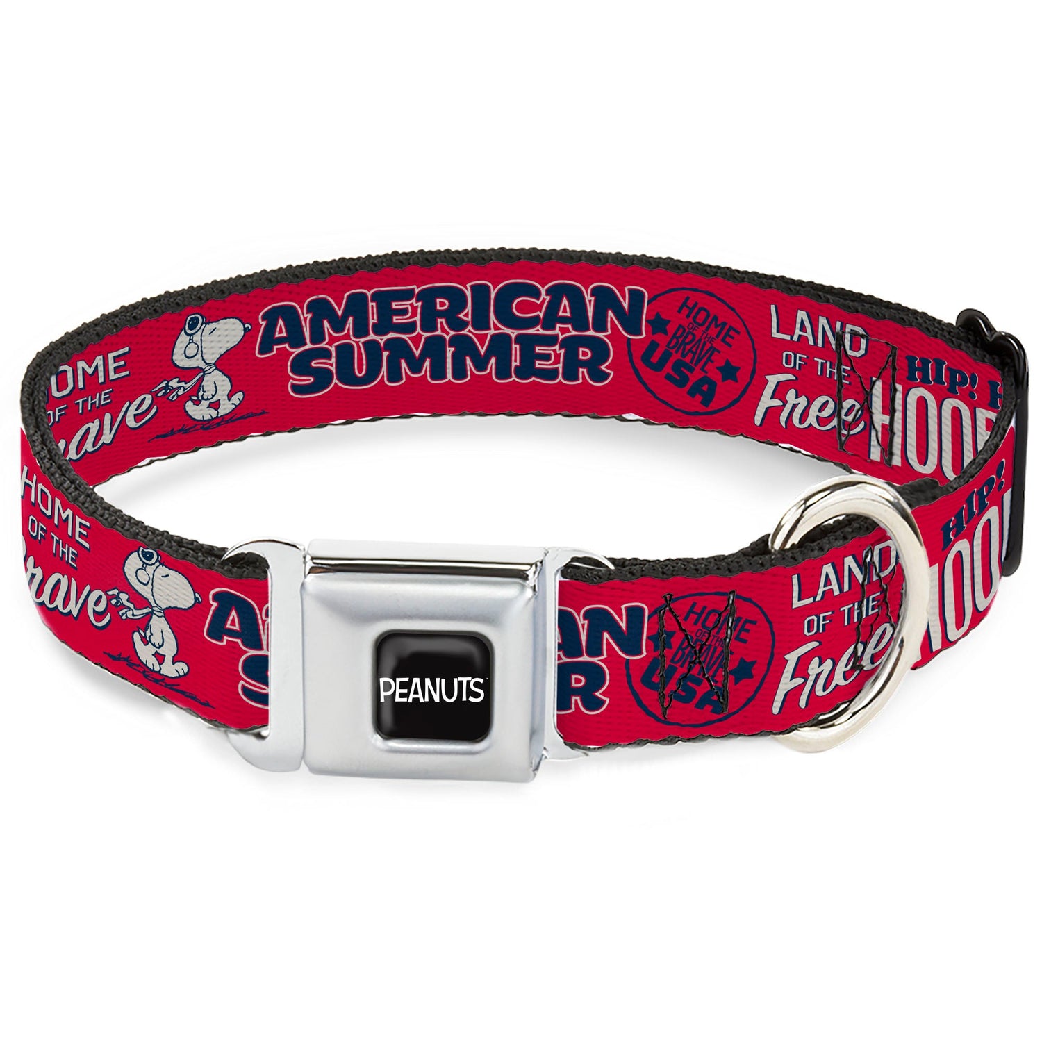 Peanuts Seatbelt Dog Collar - Authentic Buckle | The Peanuts Store