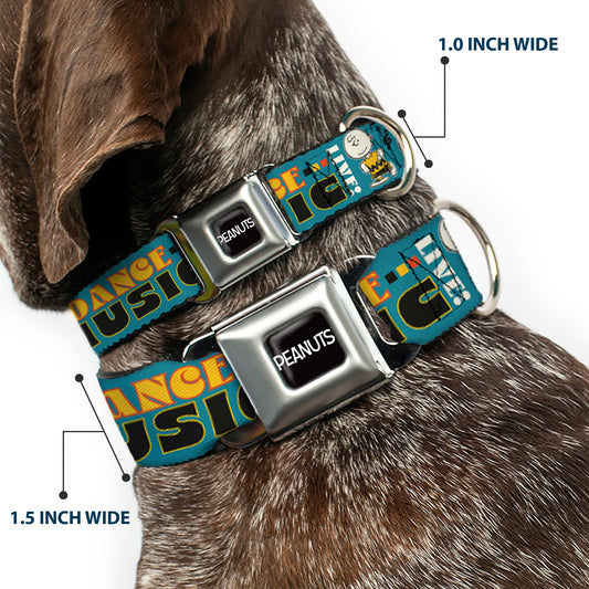 Peanuts Dog Collar with Seatbelt Buckle Design-1