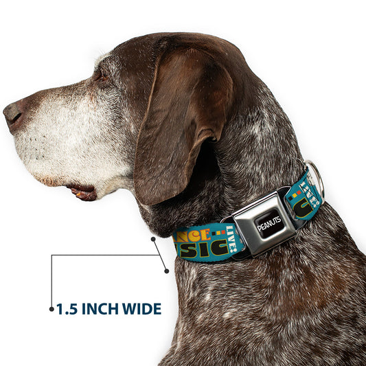Peanuts Dog Collar with Seatbelt Buckle Design-6