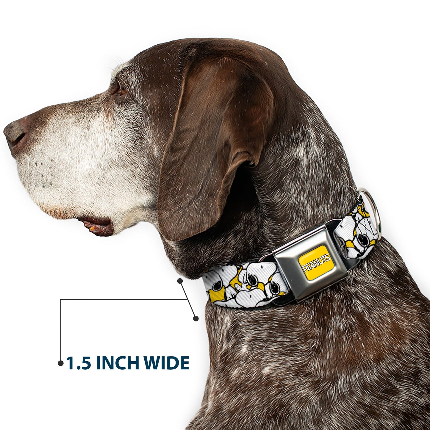 Peanuts Snoopy Pose Stacked Dog Collar