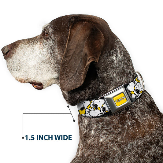 Peanuts Snoopy Pose Stacked Dog Collar-6