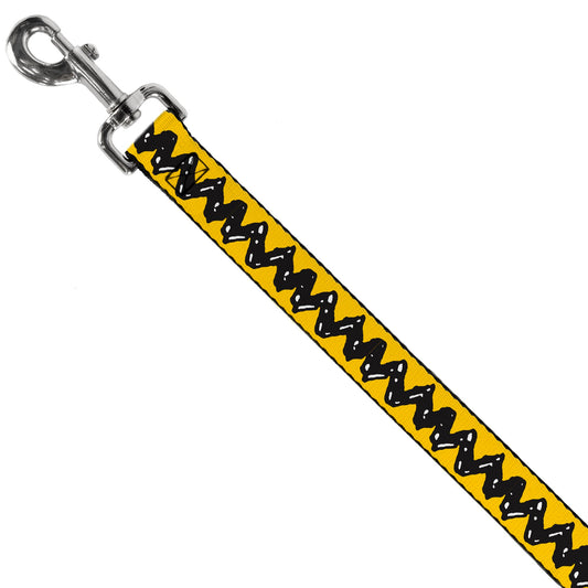Charlie Brown Zig Zag Stripe Dog Leash-1