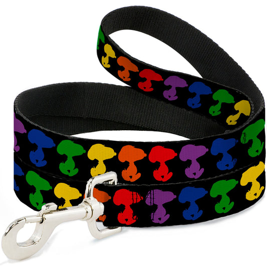Snoopy Dog Leash: Rainbow Silhouette-0