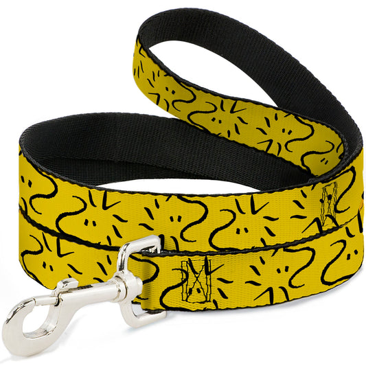 Woodstock Dog Leash - Yellow/Black Line Art | The Peanuts Store.-0