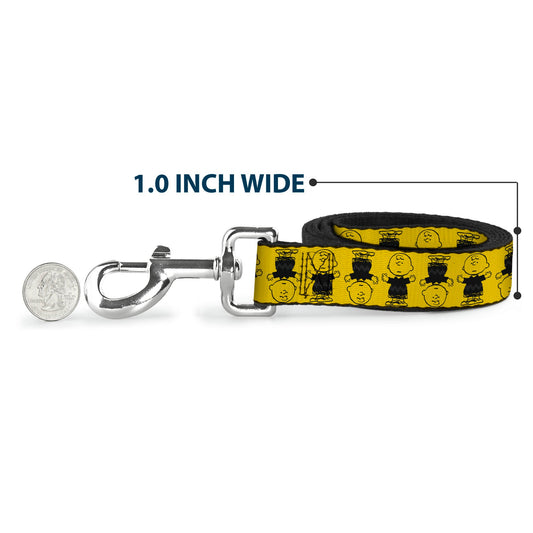 Peanuts Charlie Brown Pose Flip Dog Leash-4