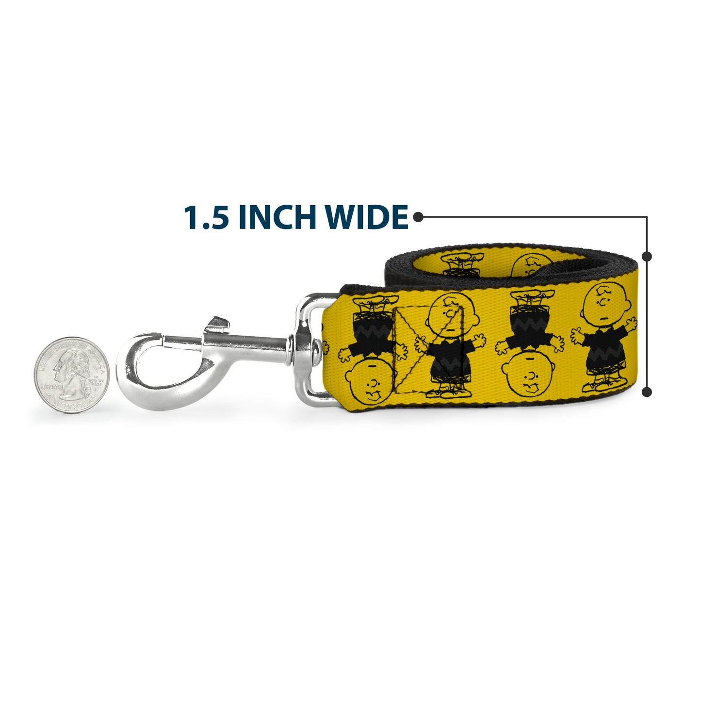 Peanuts Charlie Brown Pose Flip Dog Leash