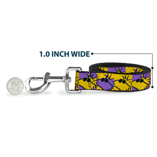 Woodstock Shades Pose Blocks Dog Leash-4