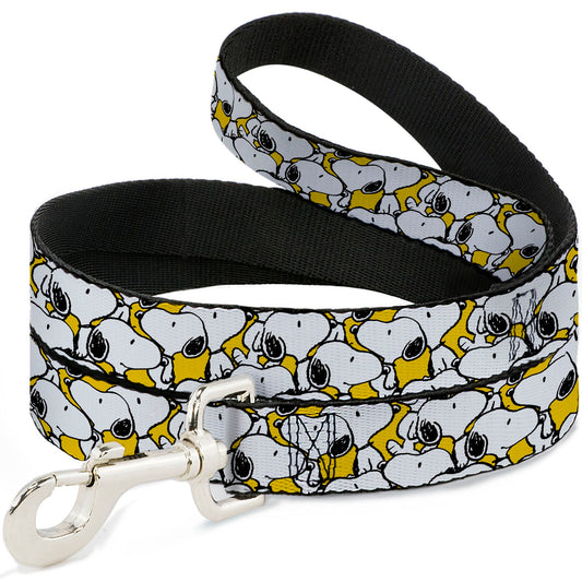 Snoopy Stacked Pose Yellow Dog Leash-0