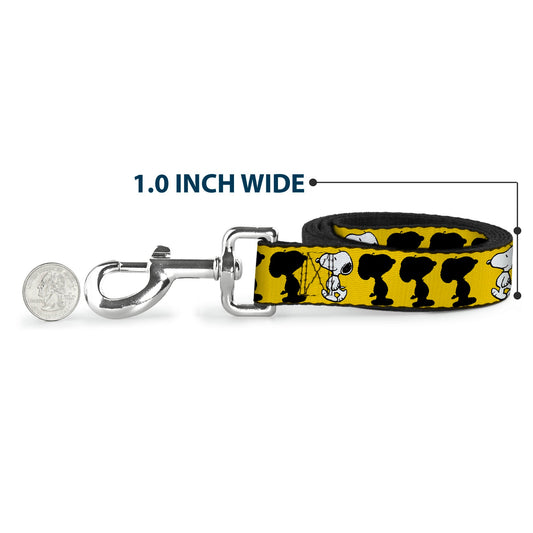 Snoopy Silhouette Dog Leash-4