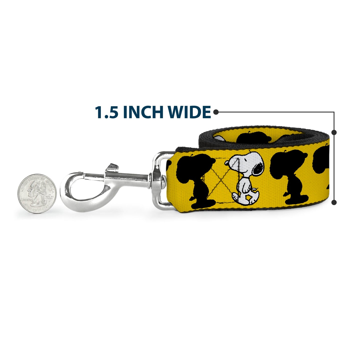 Snoopy Silhouette Dog Leash