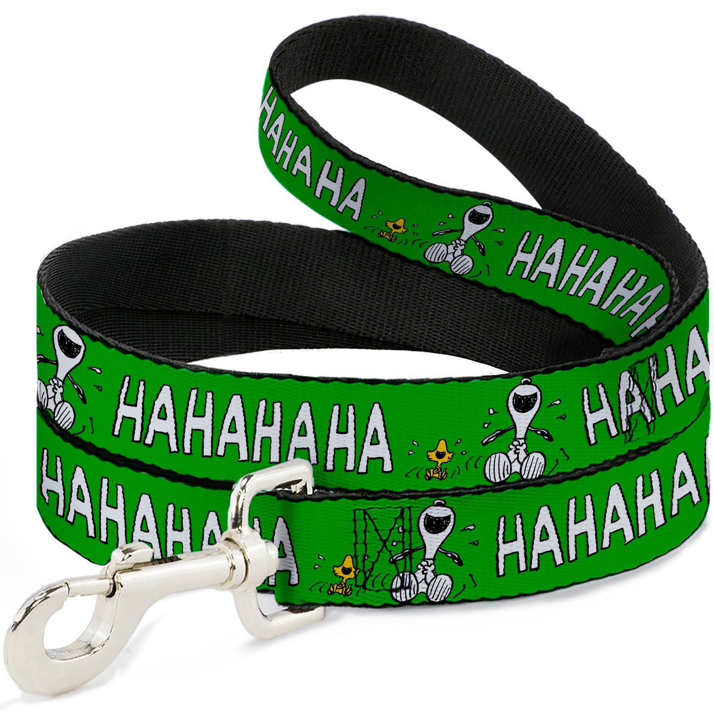 Dog Leash: Peanuts Snoopy Woodstock Laughing