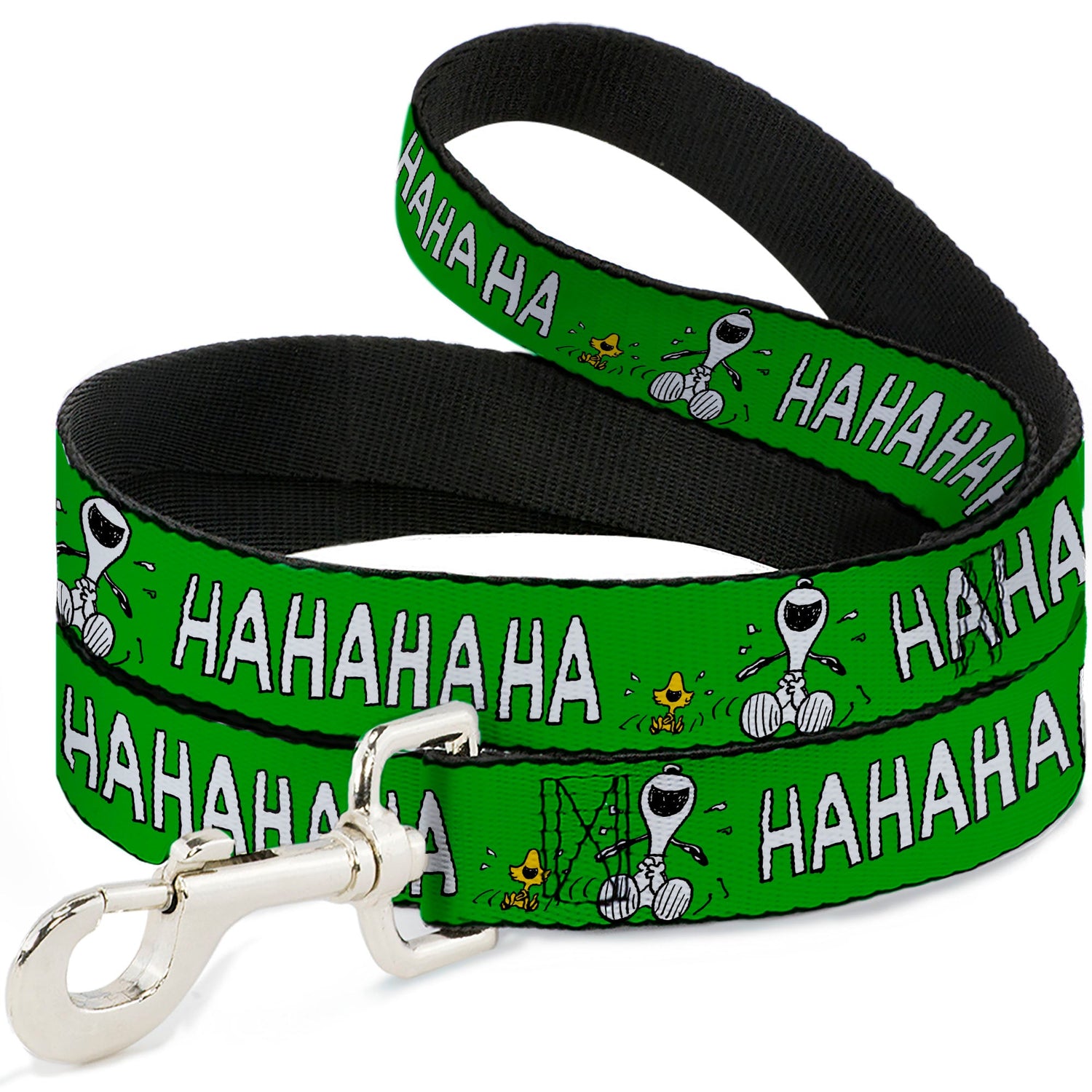 Dog Leash: Peanuts Snoopy Woodstock Laughing
