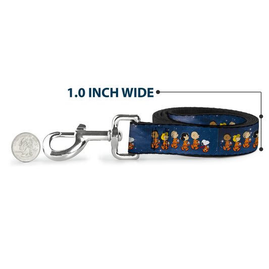 Peanuts Astronauts Dog Leash - Space Walk Blues-4