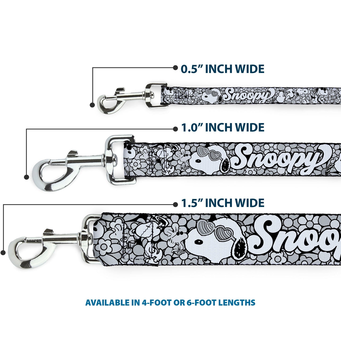 Snoopy Dog Leash - Durable & Stylish | The Peanuts Store.