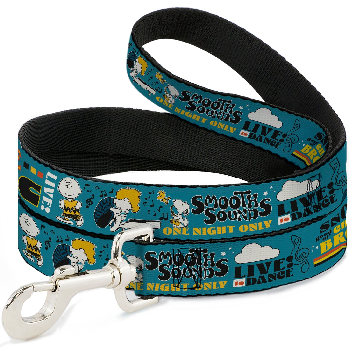 Peanuts Dog Leash - Dance Music Poses & Quotes