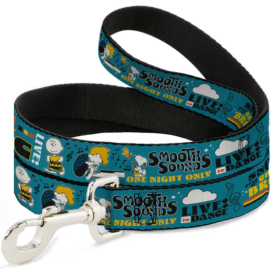 Peanuts Dog Leash - Dance Music Poses & Quotes-0