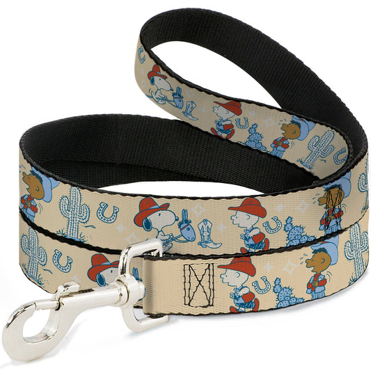 Peanuts Snoopy Dog Leash - Desert Cowboy-0