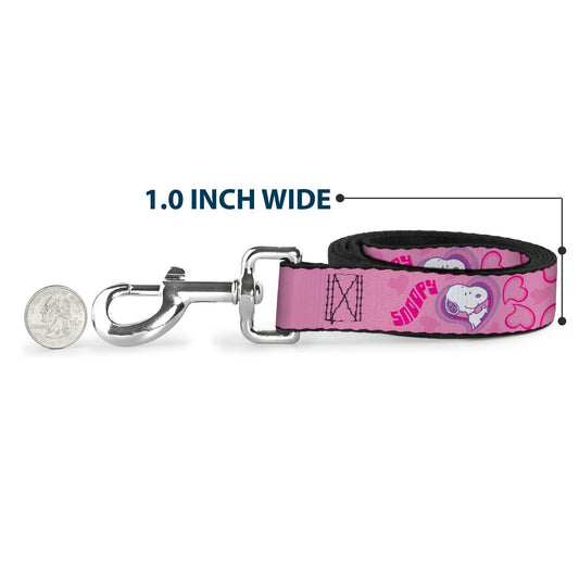 Snoopy Dog Leash - Valentine Hearts Design | The Peanuts Store-4