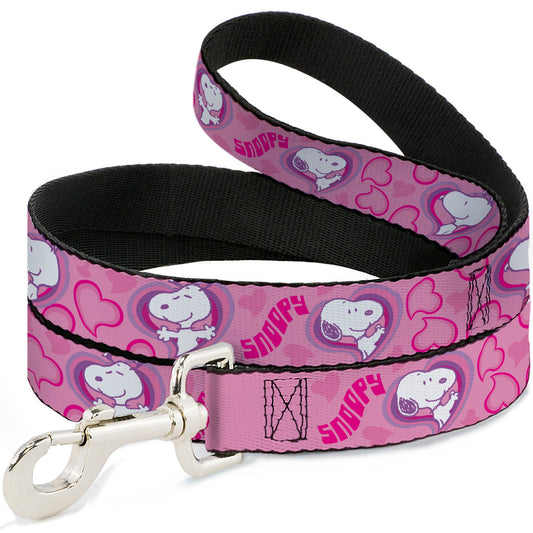 Snoopy Dog Leash - Valentine Hearts Design | The Peanuts Store-0