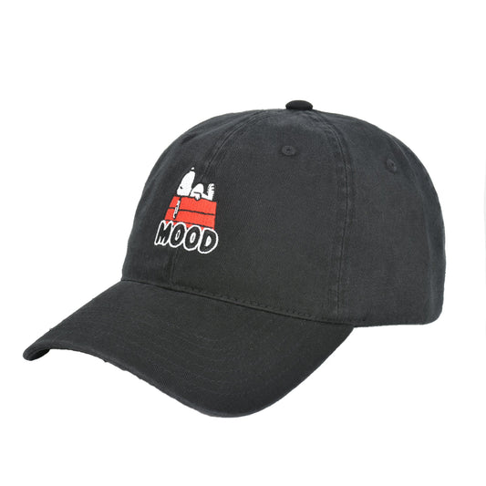 Concept One Peanuts Snoopy Dad Hat, Adult Baseball Cap with Curved Brim-0