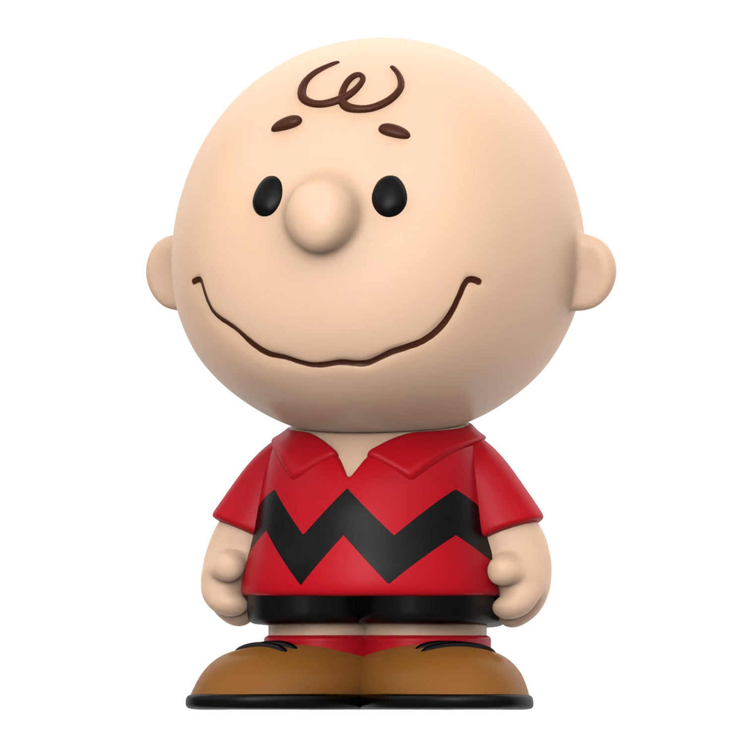 Side view of Peanuts Charlie Brown 5-inch vinyl figure