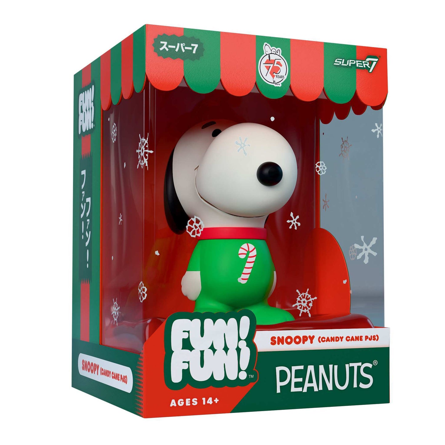 Group shot of the full Peanuts FUN! FUN! Wave 03 Holiday collection