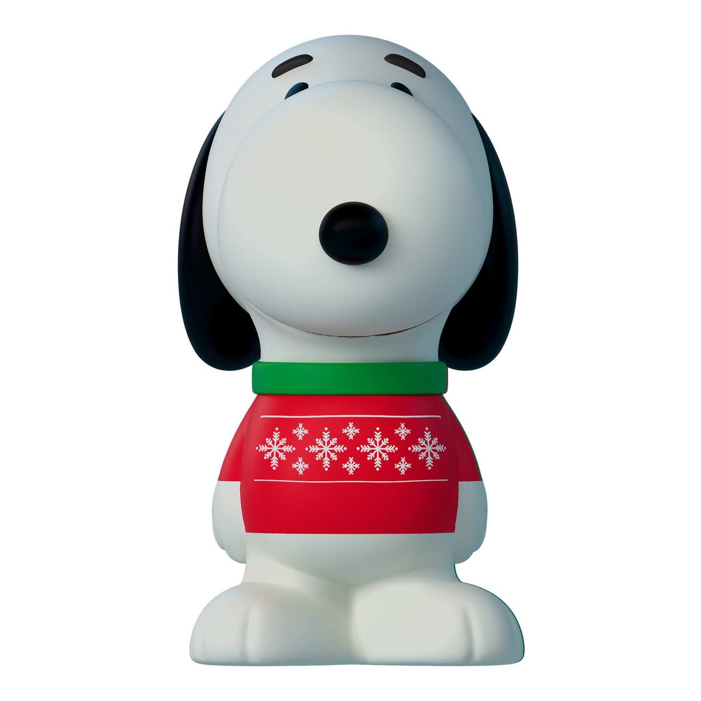 Peanuts Snoopy in Snowflake Sweater Holiday Figure