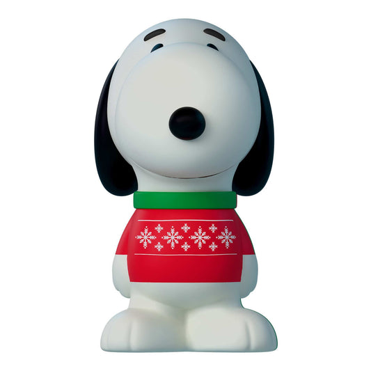 Snoopy wearing a blue snowflake sweater holiday figure from Peanuts Wave 03-4