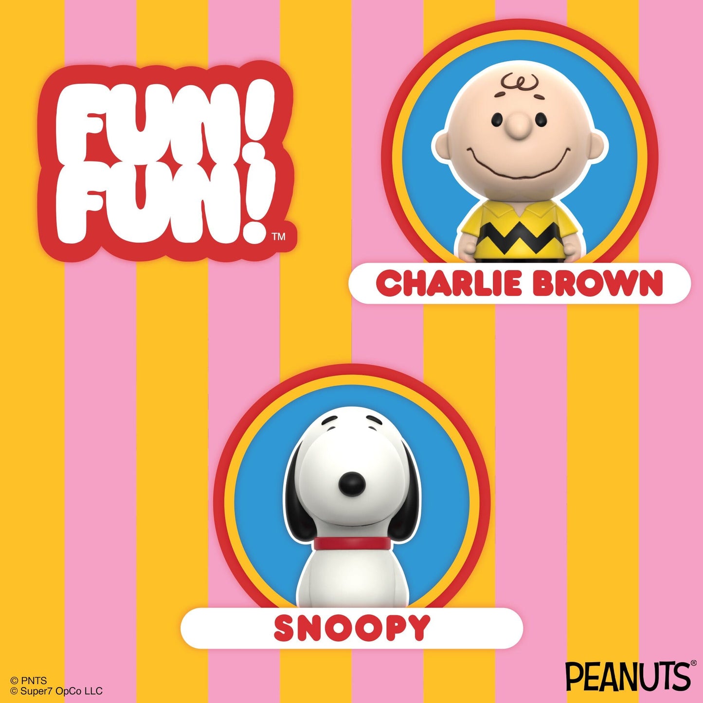 Peanuts FUN! FUN! Wave 01 Charlie Brown Yellow Shirt Figure