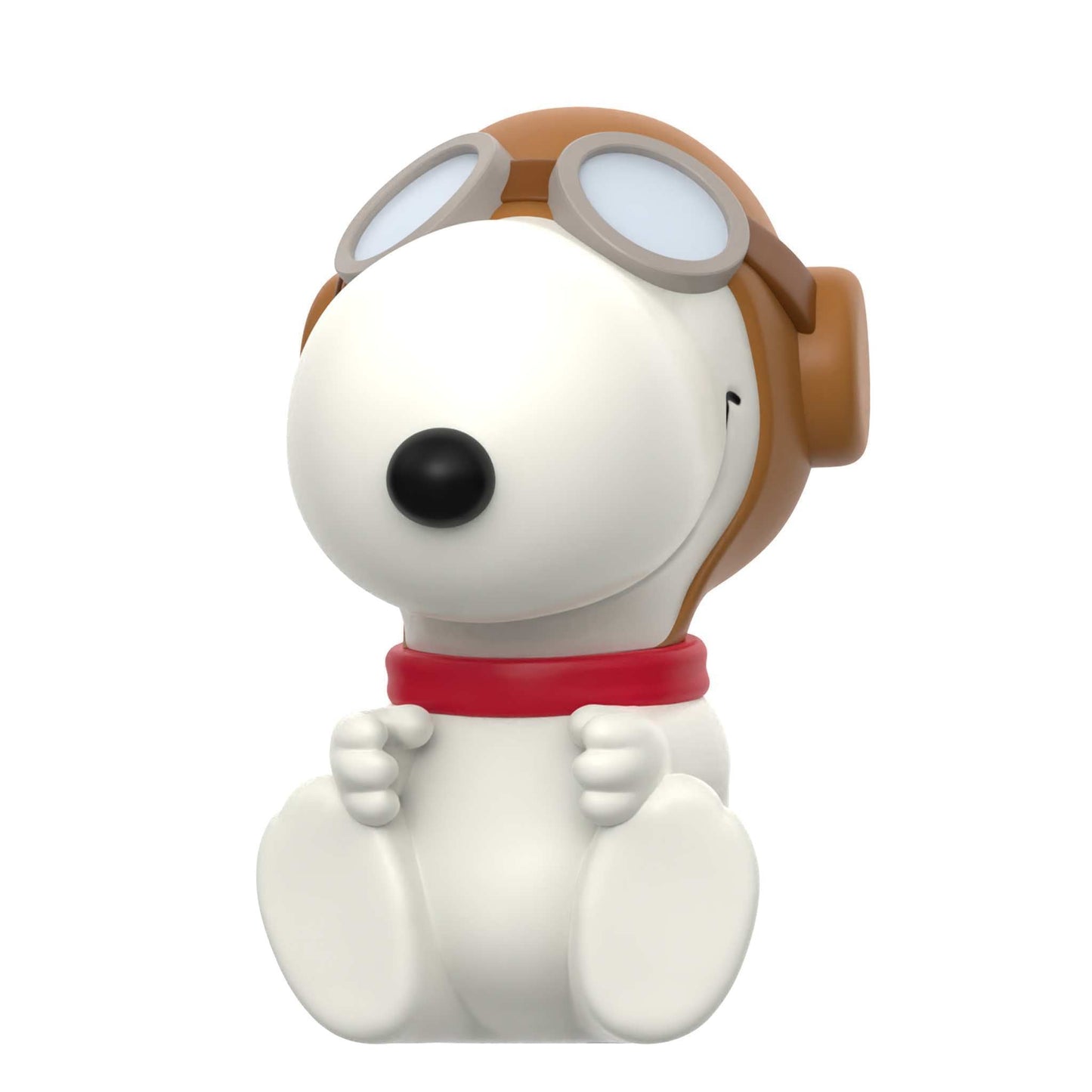 Packaging box front featuring character artwork of Snoopy as the Flying Ace