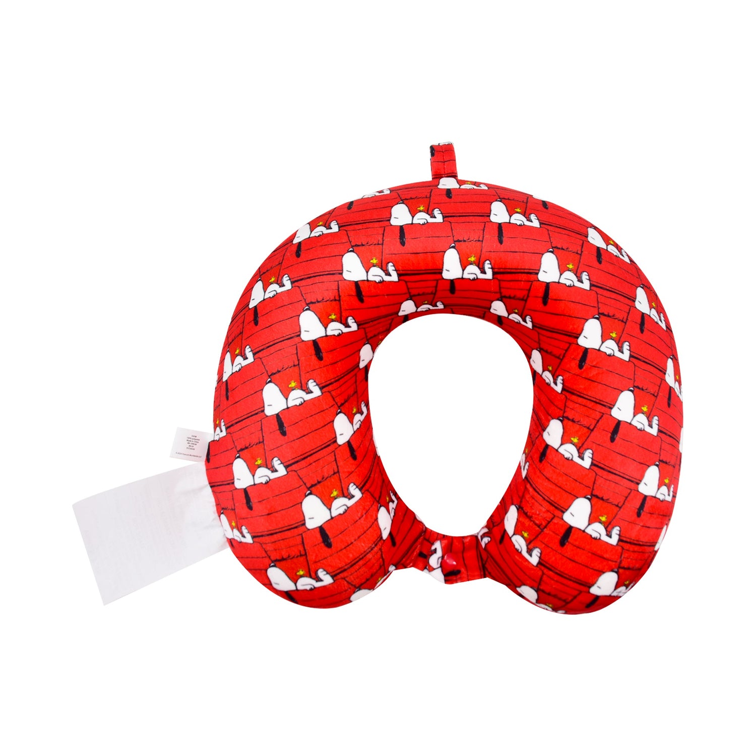 Peanuts Snoopy Dog House Memory Foam Travel Neck Pillow