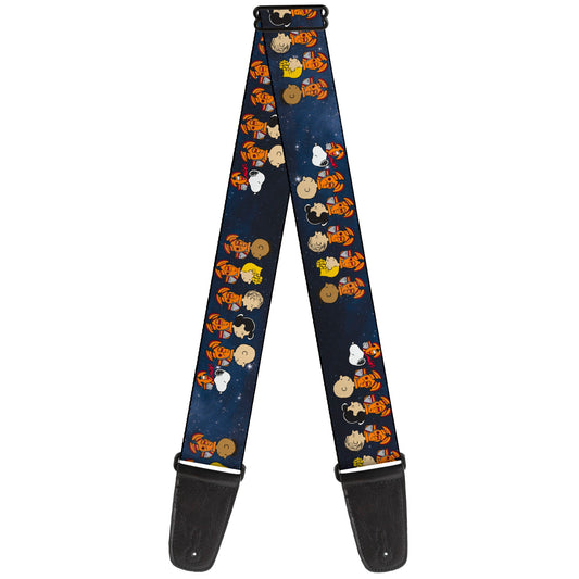 Peanuts Gang Astronauts Space Walk Guitar Strap-0