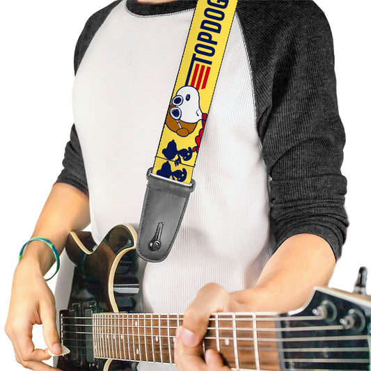 Snoopy Flying Ace Guitar Strap - Premium Design | The Peanuts Store-1