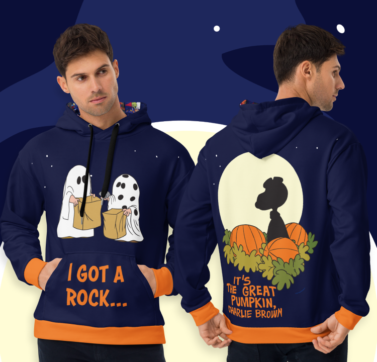 <p>IT'S THE GREAT PUMPKIN, CHARLIE BROWN</p>