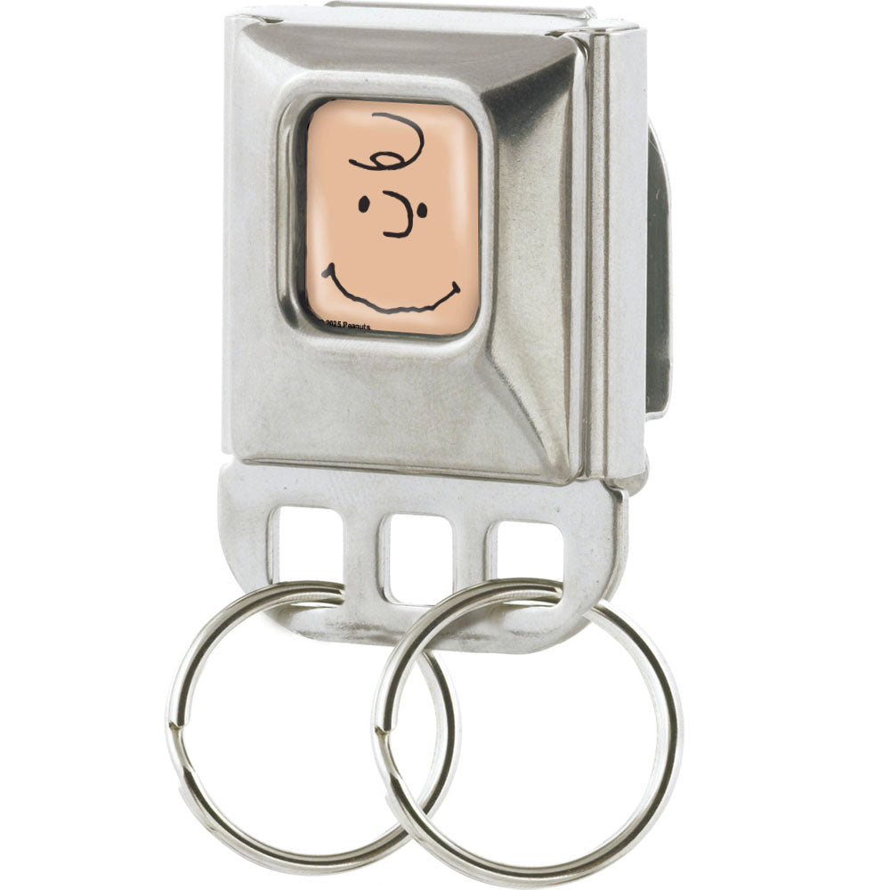 Peanuts Charlie Brown Seatbelt Buckle Keychain