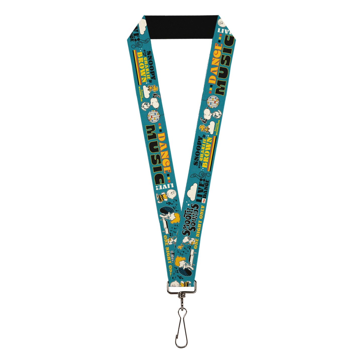 Peanuts Gang Lanyard - Dance Music Poses