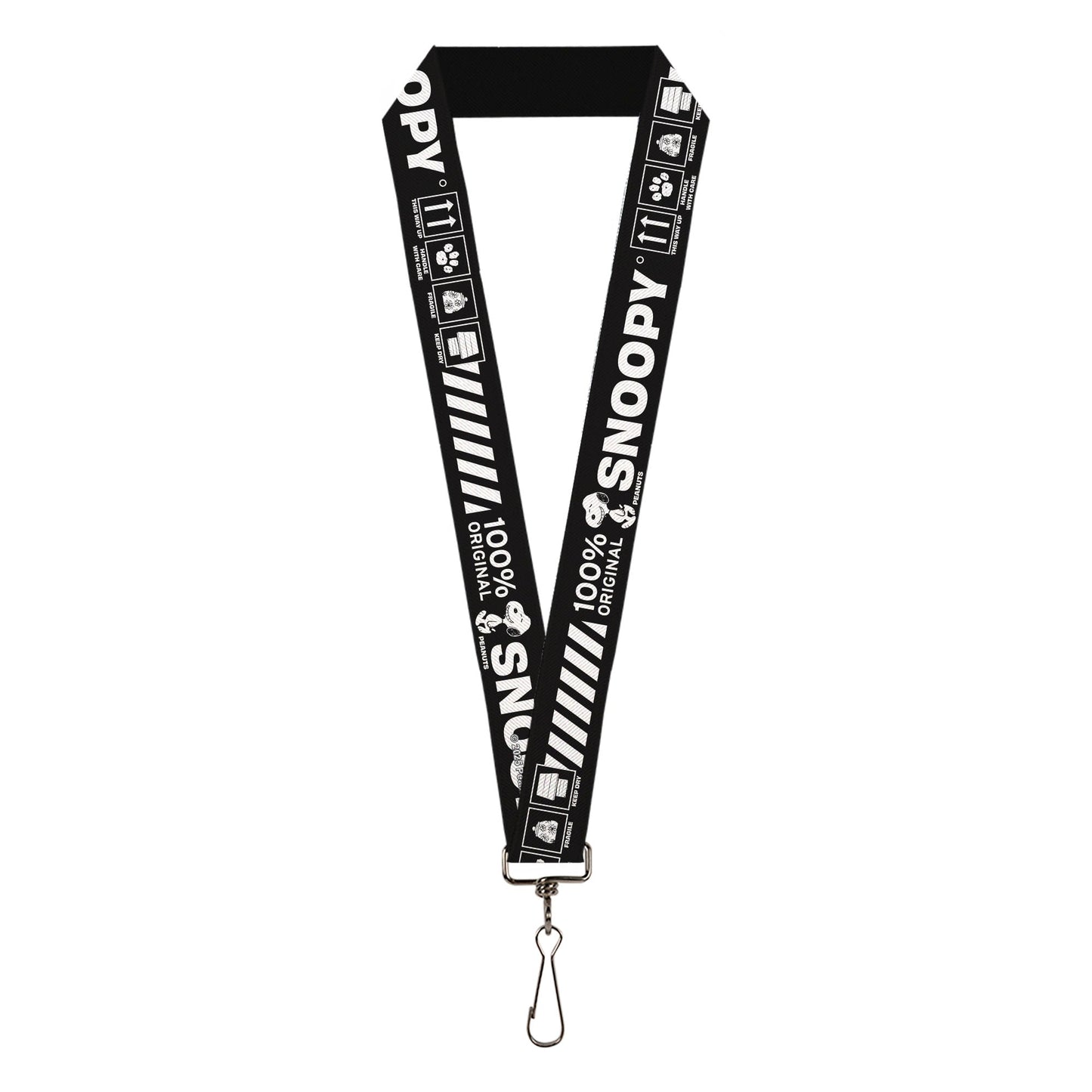 Peanuts Snoopy Care Symbols Lanyard