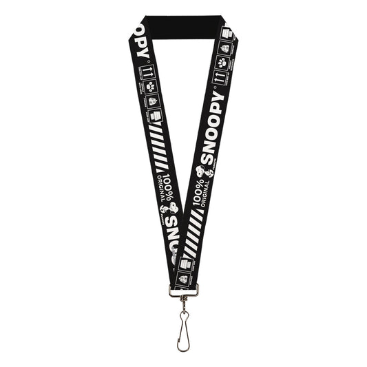 Peanuts Snoopy Care Symbols Lanyard-0