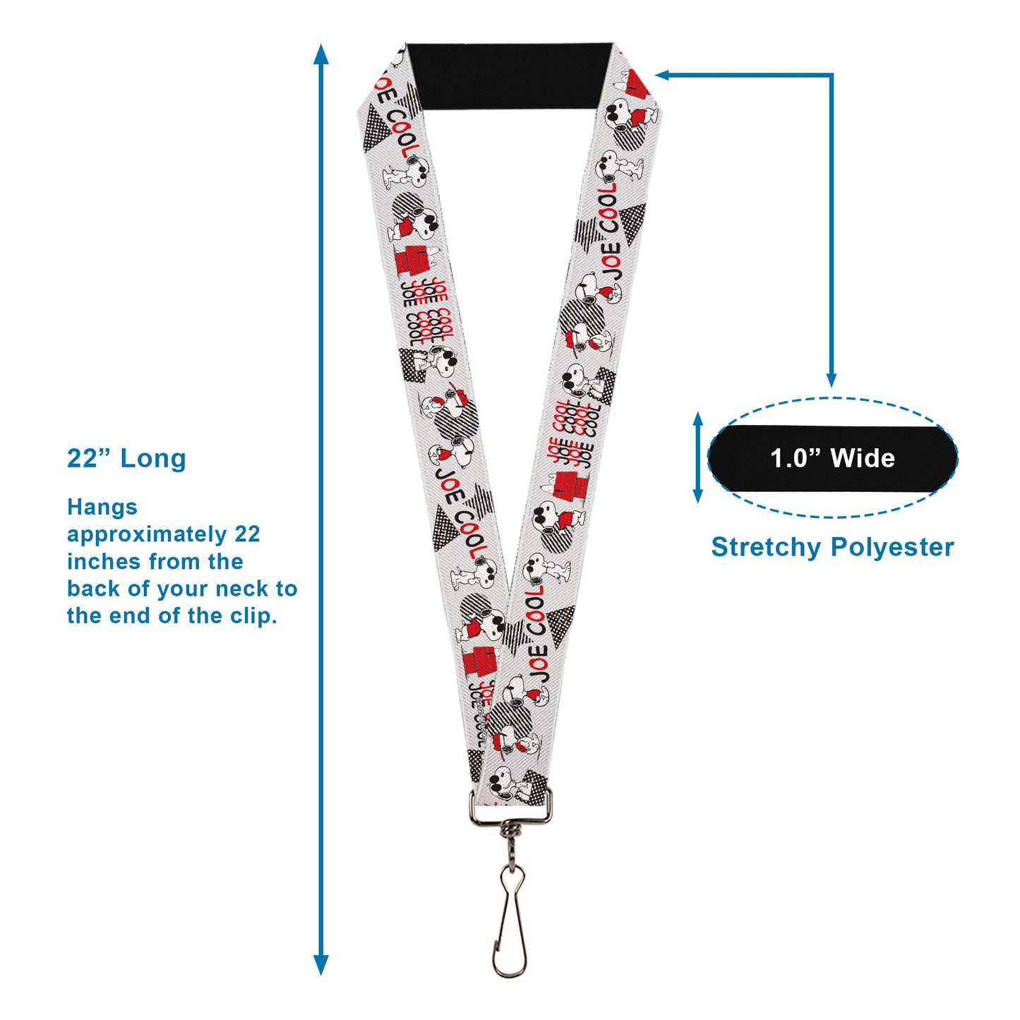 Lanyard: Joe Cool Snoopy Poses from The Peanuts Store
