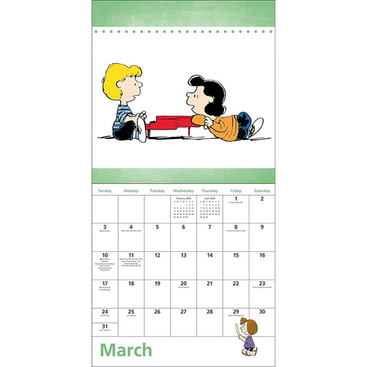 Peanuts 2024 Wall Calendar-4