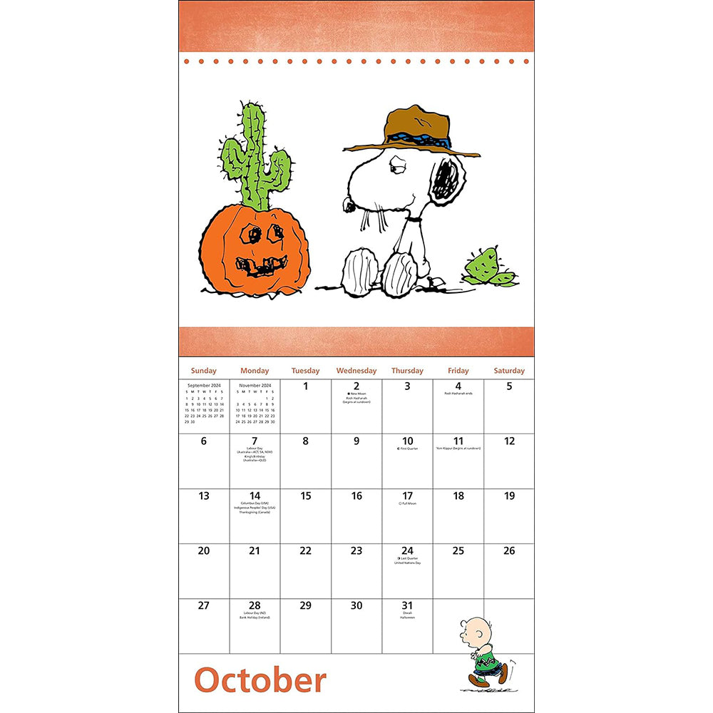 Peanuts 2024 Wall Calendar