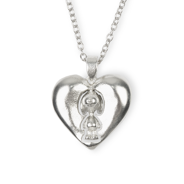アヴァランチ　SNOOPY シルバー925 The Peanuts Snoopy Heart Pendant