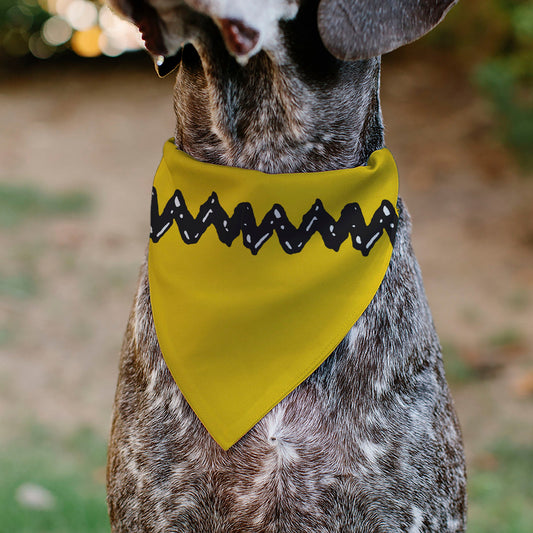 Charlie Brown Zig Zag Dog Bandana | The Peanuts Store-3