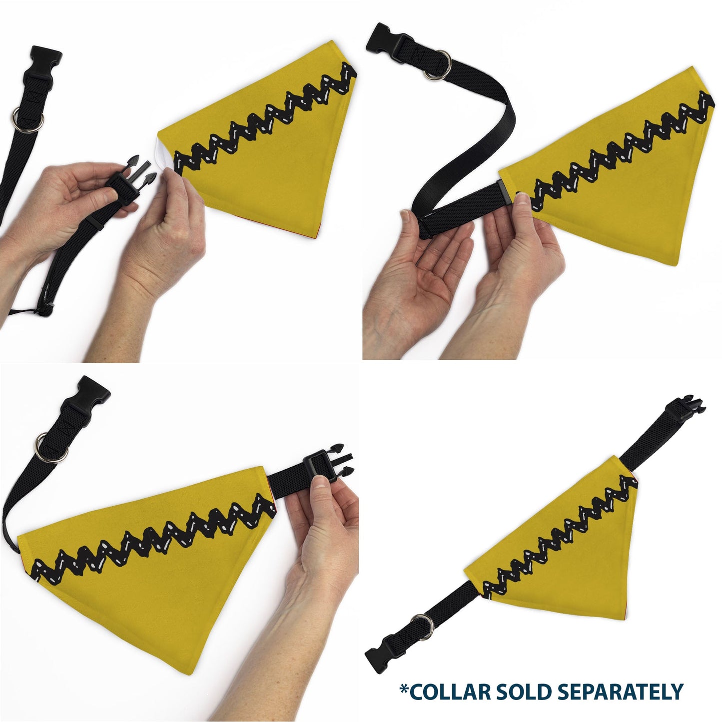 Charlie Brown Zig Zag Dog Bandana | The Peanuts Store